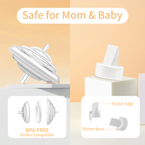 อุปกรณ์เสริมเครื่องปั๊มนมแบบด้านเดียว ขายตรงจากผู้ผลิต ผลิตจากวัสดุเกรดอาหาร ใช้ได้กับ <span class=keywords><strong>Spectra</strong></span> <span class=keywords><strong>S1</strong></span> S2 9+ - Product Image 5