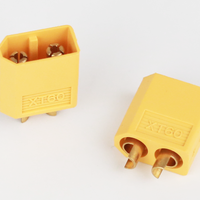 Connecteurs XT60 plaqués or, mâle et femelle, type balle, pour modèles d'avions, avec contacts anti-étincelles XT90 XT30 pour batterie de voiture