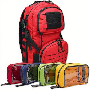 Mochila Táctica Deportiva Modular Oxford de Primera Calidad para Uso Diario con Bolsillos con Cierre de Cremallera y Puerto de Hidratación - Product Image 1