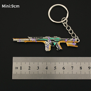 มินิ valorant พวงกุญแจสะสมโลหะโมเดลปืนของเล่น gaiaa's <span class=keywords><strong>Vengeance</strong></span> glitchpop valorant พวงกุญแจ - Product Image 5