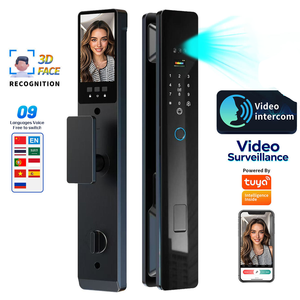 Cerradura de Puerta SINON Tuya con Reconocimiento Facial y Huella Dactilar, Habilitada para Wi-Fi, Desbloqueo Remoto por Aplicación Tuya, Construcción de Aleación de Aluminio - Product Image 2