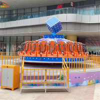 Manèges personnalisés pour parcs d'attractions : Jeux familiaux, Manège Ballerine Rotative, Manège Phénix de Feu, Manège Disco Volant