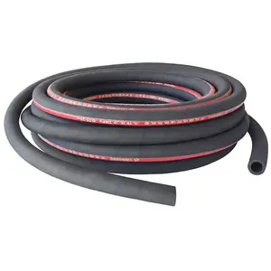 Supply Customized Industrial Fabric Woven Rubber Tube Steel Wire Reinforced Air Water Oil Hydraulic Rubber Hose