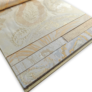 Tissu de rideau occultant <span class=keywords><strong>oriental</strong></span> Jacquard classique de luxe <span class=keywords><strong>pour</strong></span> le salon avec des Stocklots de concepteur de haute ombrage de crêpe blanche - Product Image 6