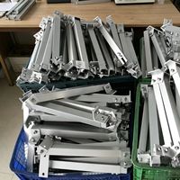 Support de panneau solaire réglable, système de montage solaire pour toit plat, support en aluminium pour maison, coût optimisé