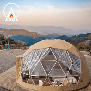 Tente dôme ronde personnalisée de luxe Vue panoramique à 360 ° Protection UV étanche Camping Pique-nique préférable - Product Image 2