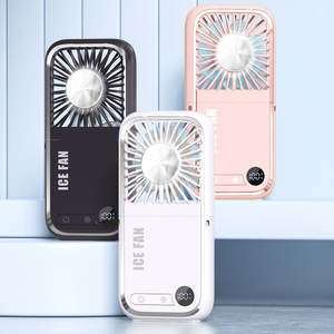 พัดลมพกพาอเนกประสงค์แบบพับได้ พร้อมระบบทำความเย็นด้วยสารกึ่งตัวนำ - Product Image 1