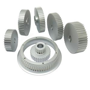 Ruota puleggia in alluminio con trasmissione a cinghia dentata della fabbrica di porcellana HTD3M - Product Image 2