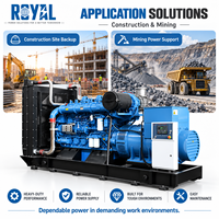 Generator Diesel Tipe Terbuka Royal 2000kw 2500kva MTU GENSET 20V4000G14F Daya Utama Bersertifikasi ISO CE untuk Konstruksi Pertambangan