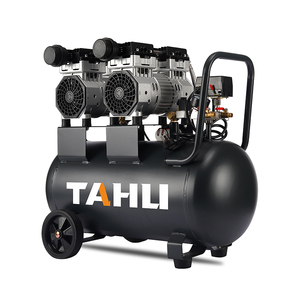 TAHU 50L Portable Industriel Sans Huile Silencieux avec Moteur & Pompe 1440 tr/min 1600W 2.13hp 220V TH-8050 - Product Image 2