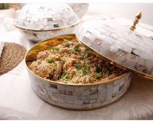 ถาดเสิร์ฟหอยมุกสีธรรมชาติสำหรับร้านอาหาร - Product Image 1