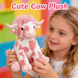 热销逼真高地牛毛绒玩具，带重量，长牦牛毛绒玩具装饰 - Product Image 3