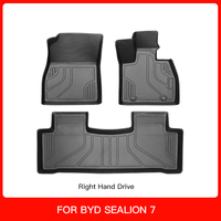 Accessoires d'intérieur de voiture Tapis de sol en caoutchouc TPE pour 2025 BYD Sealion 7 ECO Tapis de chargement imperméable conduite à droite