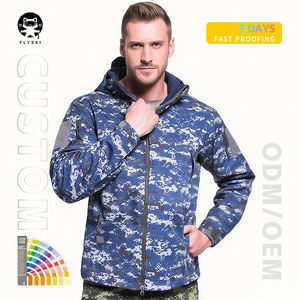 Flyski แจ็คเก็ตกันลมมีฮู้ดสำหรับผู้ชายกันน้ำขนาด10000มม. มีฮู้ดระบายอากาศได้ดีมีซิปปิดได้ - Product Image 1