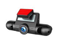 Caméra de voiture panoramique 4 canaux HD 1080P avec écran IPS de 2 pouces, enregistrement en boucle sans fil, boîte noire de voiture