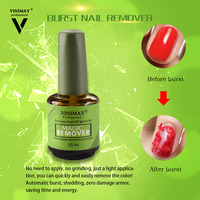 VINIMAY Dissolvant professionnel de gel pour les ongles Produit de dissolvant magique pour les ongles Soin des ongles Dissolvant de gel rapide et inoffensif pour la vente en gros