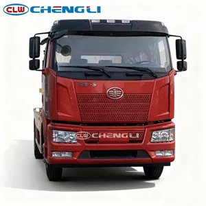 <b>Flatbed</b> Heavy Duty Tow <b>Truck</b> Flat Bed Towing FAW 4X2 Wrecker Truckfor Accident Clearance and Vehicle Transport - Product Image 2