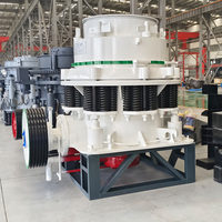 Trituradora de Cono de Acero de Alta Eficiencia Zhongxin, Capacidad de 16-358 t/h, Motor AC y Rodamientos para Aplicaciones Mineras