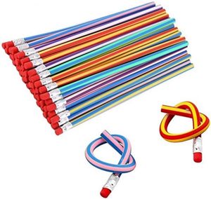 Coloured Flexible Multifunctional HB Pencil <b>Set</b> with <b>Clay</b> + Graphite and Black Lead-Modern Design for School & Office Use - Product Image 1