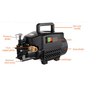 Machine à laver de voiture électrique haute pression 110V 220V 2400W avec <span class=keywords><strong>moteur</strong></span> à <span class=keywords><strong>induction</strong></span> de pompe à eau haute puissance - Product Image 5