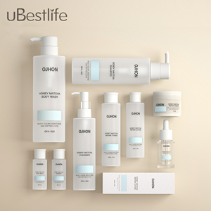 Precio de fábrica <span class=keywords><strong>QPA</strong></span> Envase de cosméticos vacío 30ml 50ml 80ml100ml120ml Botella de plástico Tónico facial y loción Envase de protección solar - Product Image 1