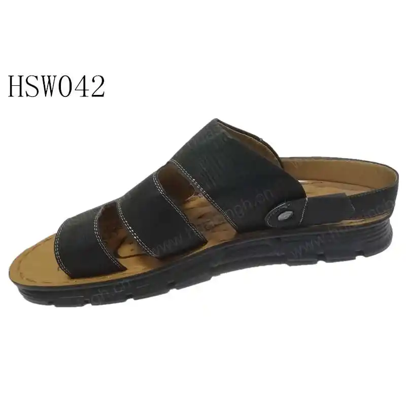 WCY Summer Quick-drying Buckle Strap Sandals Beach Shoes Plus Size Men Shoes With Adjustable Belt For Africa HSW042