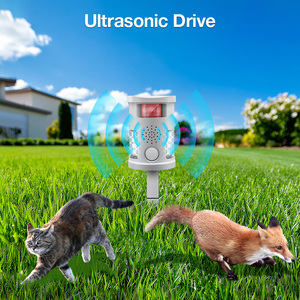 Répulsif Ultrasonique OEM pour Animaux <span class=keywords><strong>d</strong></span>'Extérieur avec <span class=keywords><strong>D</strong></span>étecteur de Mouvement – Anti-Chien, Anti-<span class=keywords><strong>Chat</strong></span>, Anti-Oiseaux – Idéal pour l'<span class=keywords><strong>Été</strong></span> et l'Utilisation à la Ferme - Product Image 2