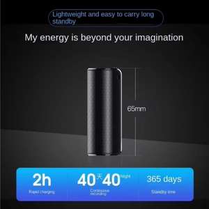 Enregistreur vocal numérique magnétique longue portée Q70 AI, 500h, contrôle par application, transcription et résumé, optimisé pour les réunions - Product Image 3