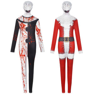 Halloween Soul-Snatching Clown Jumpsuit Cosplay Costume Noël Clown Body Cosplay Costume - Product Image 1