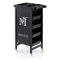 Chariot de salon de coiffure en gros pour la beauté maquillage salon de coiffure armoire chariot de barbier