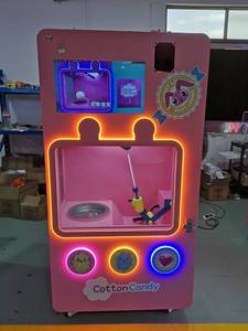 Tùy chỉnh thiết kế đồ họa đồng tiền hoạt động thương mại bông kẹo xỉa làm cho máy bán hàng tự động trò chơi - Product Image 4