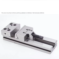 Étau de machine à fraiser GT Precision en acier trempé de haute précision pour machines CNC et manuelles avec composants à engrenages