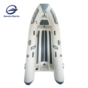 Chính hãng đánh cá biển Tùy chỉnh PVC thuyền cứu hộ cao su Chèo Thuyền 2-4m Kayak Inflatable xuồng ba lá bè với nhôm hull - Product Image 2