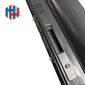 Moustiquaire invisible pliante en maille diamantée, en alliage d'aluminium, anti-insectes, anti-effraction, avec rail suspendu, porte coulissante pliante - Product Image 2