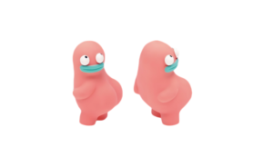 Köpekler için <span class=keywords><strong>Pet</strong></span> diş çıkarma ses karikatür lateks çiğnemek oyuncak-interaktif eğitim ve diş taşlama temizlik - Product Image 3