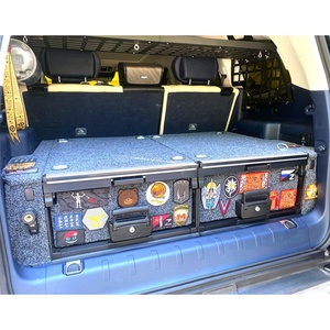 Système de tiroirs coulissants en acier pour coffre arrière de SUV VRD4X4 avec glissière pour réfrigérateur pour WEY TANK 500 - Product Image 3