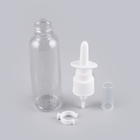 Botella de aerosol nasal vacía, botella de aerosol nasal recargable de tamaño personalizado a la venta