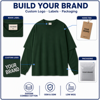 Sweat-shirt à col rond surdimensionné pour homme, personnalisable avec logo et impression, en coton épais, couleur unie, style streetwear décontracté, vente en gros OEM ODM