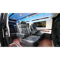 Asiento deslizante VIP de coche de lujo microbús Sprinter 14 20 asientos Mercedes Sprinter Van Actualización interior completa para Mercedes Benz Sprinter