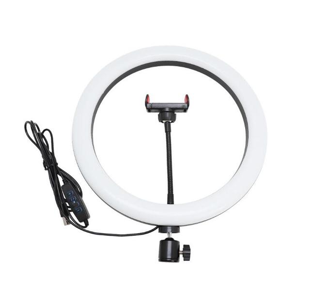 CYKE 30cm Ring Light 12 Inch Studio Live Video Led Phone Fill Light Ring Selfie Beauty Makeup Light HX-300 No Tripod