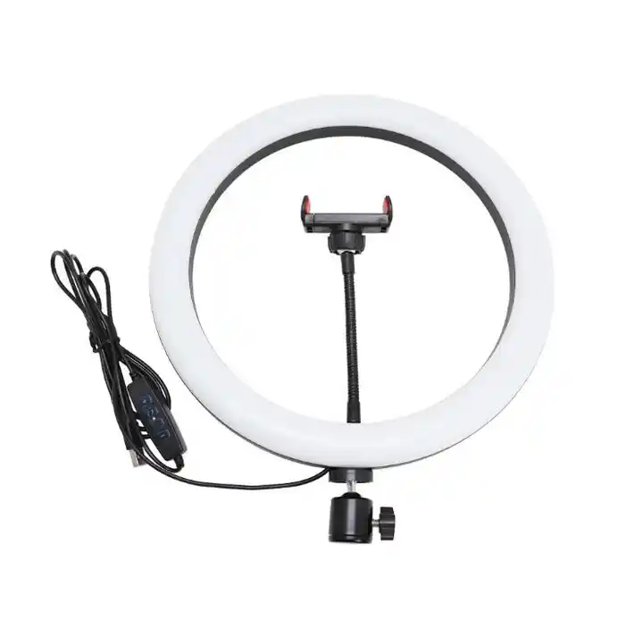 Buy Photron Professional 12 Inch(30cm) LED Ring Light with Mobile Holder  PH12RL | LED: SMD 162pcs | 2 Flexible Mobile Holders |Intensity Control  |Color Temperature Control | Built in Remote | Heat