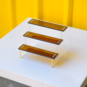 צבע תה צהוב diy הרכבה תצוגת צעצוע אקרילית - Product Image 2