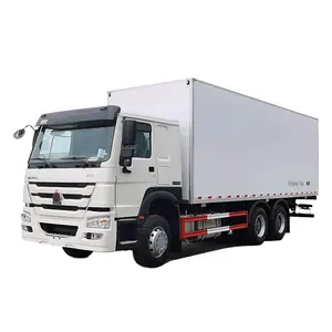 freezer refrigerated truck with 270 HP engine 30 ton loading capacity refrigerated van truck