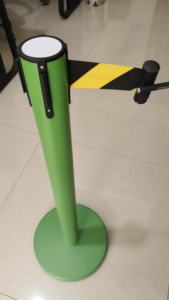 Heavy Duty Stainless Steel Retractable Belt Stanchion - Commercial <strong>Queue</strong> Barrier Post for Crowd Control in Bank, Airport - Product Image 6