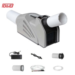 Climatisation portable DC AC <span class=keywords><strong>12v</strong></span> 24v 220v 2350 Btu silencieuse pour camping en plein air, tente <span class=keywords><strong>mobile</strong></span>, voiture, camion, camping-car - Product Image 2