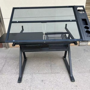 Mesa Plegable para Escritorio Escolar, Mesa de Dibujo A1 para Artistas, Mesa de Dibujo Ajustable con Cajón - Product Image 3