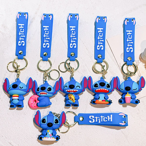 Llavero de Goma 3D con Diseño de Anime Kawaii, Lindo y Duradero, con Luz, de <span class=keywords><strong>Lilo</strong></span> y Stitch, para Decoración de Mochilas, en Oferta - Product Image 1
