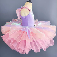 Robe de danse de ballet filles jupon pour enfants bébé robe de princesse petit cygne Costume de danse professionnelle passerelle