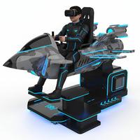 Simulador de Vuelo de Helicóptero VR 360, Monedero para Jugador Individual, para Interiores/Exteriores, para Centros Comerciales