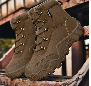 DF33 AS33 Botas Deportivas para Senderismo y Camping, Color Negro, Café, Marrón, Caqui, Camuflaje, Bronce Oscuro - Product Image 4